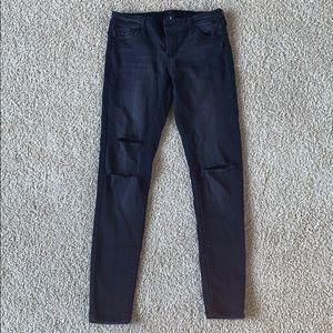 black celebrity pink jeans barely worn